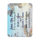 Baden im Ocean St. George Save the Date Magnet (Vertikal)