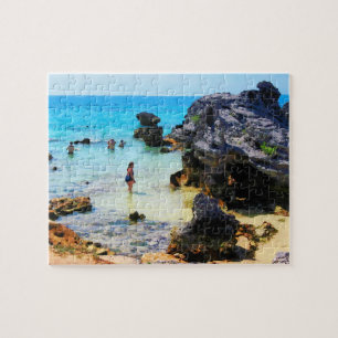 Baden im Ozean St George Bermuda Puzzle