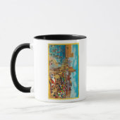 Baden in der Lagune, Long Beach Tasse (Links)