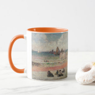 Baden in Dieppe von Paul Gauguin, Vintage Fine Art Tasse