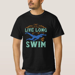 Baden - Lang leben & schwimmen T-Shirt