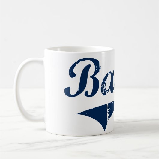 Baden Pennsylvania klassischer Entwurf Kaffeetasse (Links)