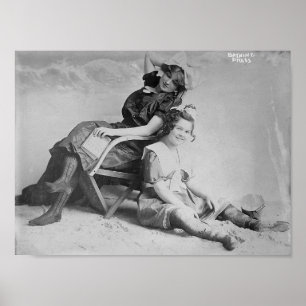 Baden Schönheiten - Drehung des Poster