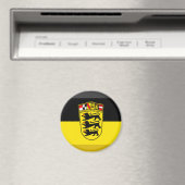 Baden-Württemberg Flag Gem Magnet (In Situ (Geschirrspüler))