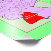 Baden-Württemberg Fotodruck (Ecke)