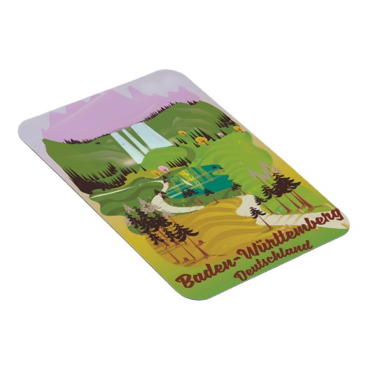 Baden-Württemberg Magnet (Rechte Seite)