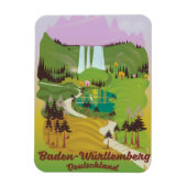Baden-Württemberg Magnet (Vertikal)