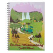 Baden-Württemberg Notizblock (Vorderseite)