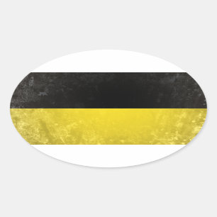 Baden-Württemberg Ovaler Aufkleber