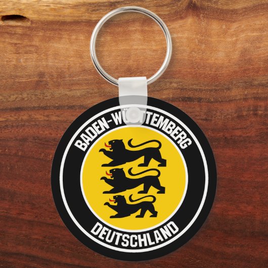 Baden-Württemberg-RundEmblem Schlüsselanhänger (Vorderseite)