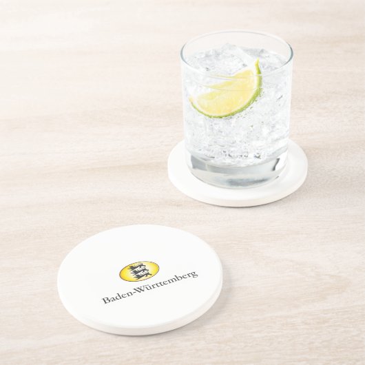 Baden-Württemberg Wappenzeichen Untersetzer (Seite)