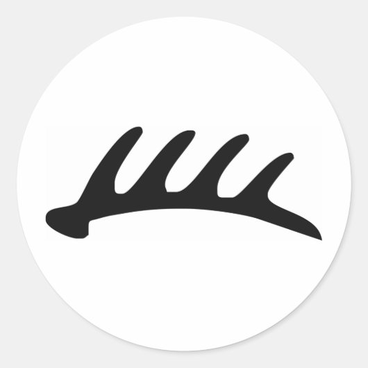 Baden-Württemberger Runder Aufkleber (Vorderseite)