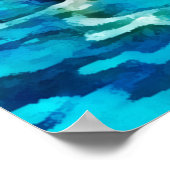 Baden zum Geburtstag Party Poster (Ecke)