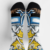Badende Dogge Socken (Oben)