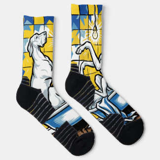 Badende Dogge Socken