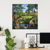 Badende | Frédéric Bazille | Poster (Heimbüro)