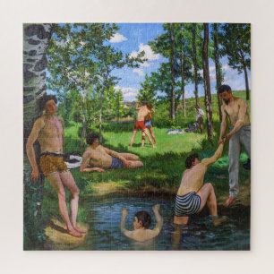 Badende   Frédéric Bazille   Puzzle