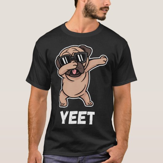 Badender Mops T-Shirt (Vorderseite)