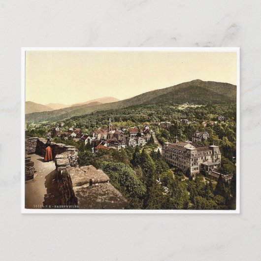 Badenweiler, Schwarzwald, Baden, Deutschland, selt Postkarte (Vorderseite)