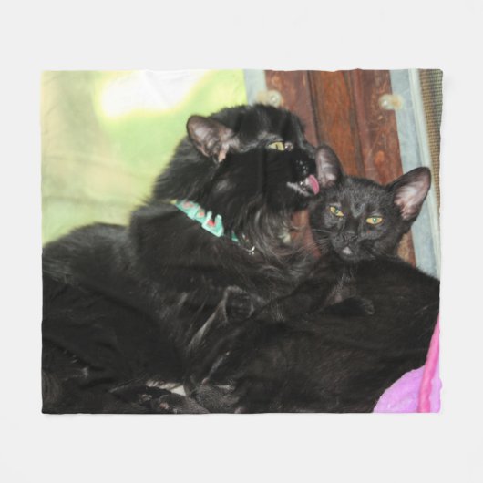 Badenzeit Fleecedecke (Vorderseite (Horizontal))