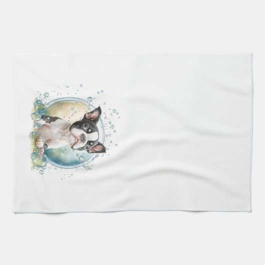 Badenzeit Geschirrtuch (Horizontal)