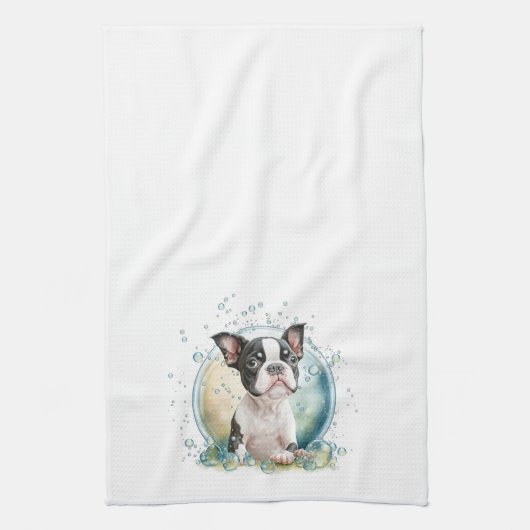 Badenzeit Geschirrtuch (Vertikal)