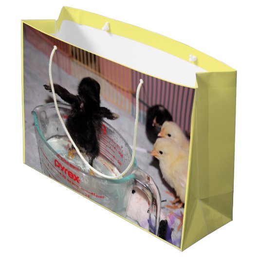 Badenzeit Große Geschenktüte (Rückseite Schrägansicht)