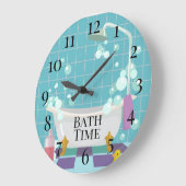 Badenzeit Große Wanduhr (Winkel)