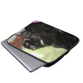 Badenzeit Laptopschutzhülle (Vorne Knopf)