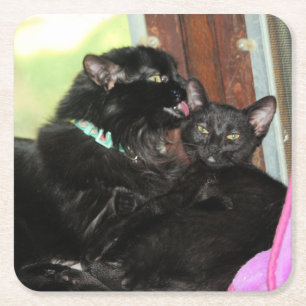 Badenzeit Rechteckiger Pappuntersetzer