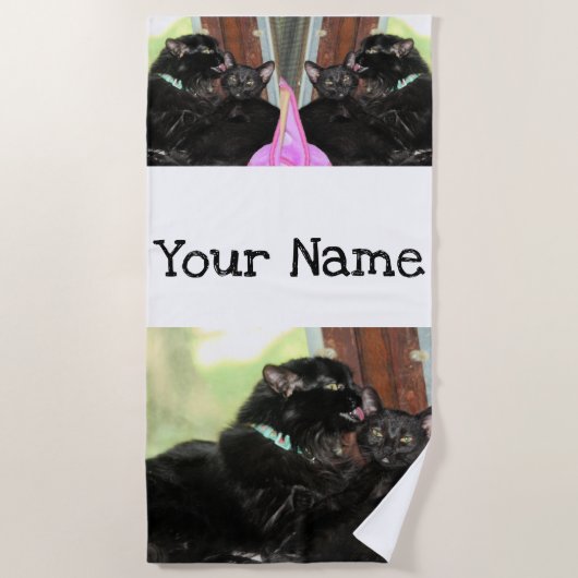 Badenzeit Strandtuch (Vorderseite)