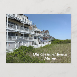 Badeort Altes Orchard Beach Maine Feiertagspostkarte