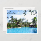 Badeort Nusa dua Postkarte (Vorne/Hinten)