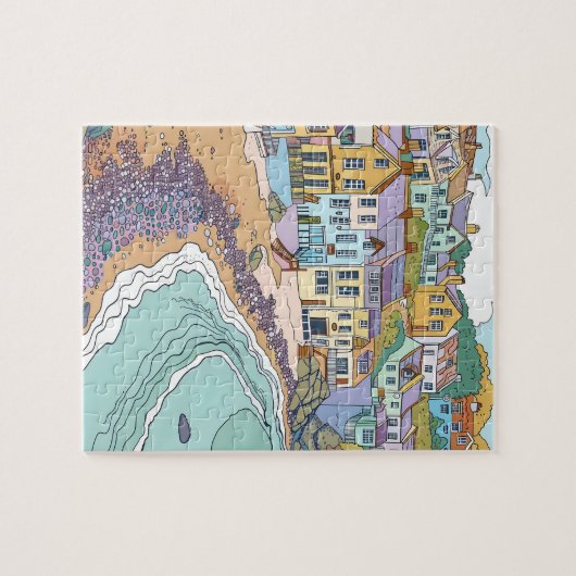 Badeort Puzzle (Horizontal)