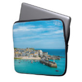 Badeort St. Ives, Cornwall, Vereinigtes Königreich Laptopschutzhülle (Vorderseite Links)