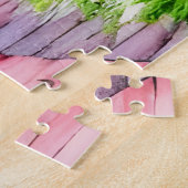 Badeort Sunset Watercolor Puzzle (Seite)