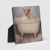 BADEPUPPY FOTOPLATTE (Vorderseite)