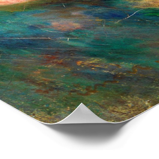 Bäder im Wald Poster (Ecke)