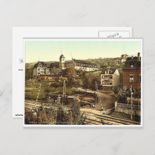 Bäder Marienberg, Boppard, Rhein, Deutschland oder Postkarte (Vorne/Hinten)