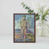 Bäder von Paul Cézanne (beste Qualität) Postkarte (Stehend Vorderseite)