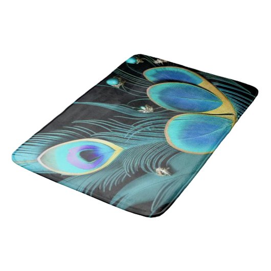Bädermatte/Majestic Peacock - Badematte (Schrägansicht)