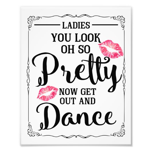 Badesaal für Hochzeitsfrauen lustig Fotodruck (Vorne)