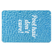 Badesaal Keine Sorge für Spaß Pool Kostenvoranschl Magnet (Horizontal)