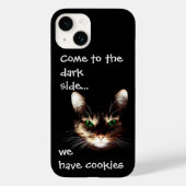 Badesachen - "Dunkle Seite hat Cookies" Case-Mate iPhone Hülle (Rückseite)