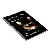 Badesachen - "Dunkle Seite hat Cookies" Notizblock (Rechte Seite)