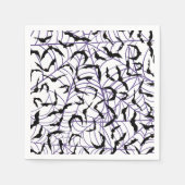 Badesaison Halloween Spooky Serviette (Vorderseite)