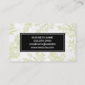 Badesalzen und Kräuter Visitenkarte (Rückseite)