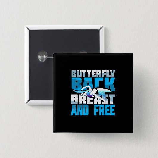 Badespass Button (Vorne & Hinten)