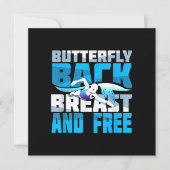 Badespass Einladung (Vorderseite)