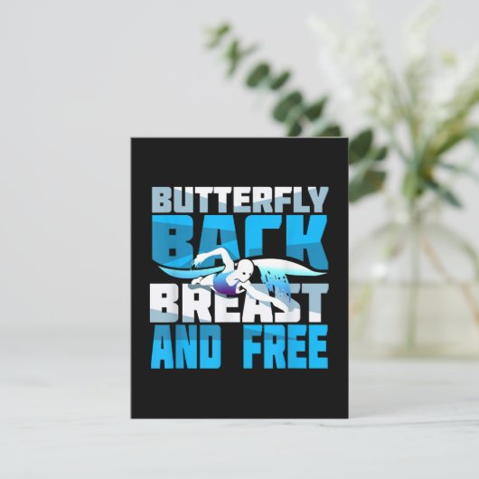 Badespass Einladung (Stehend Vorderseite)